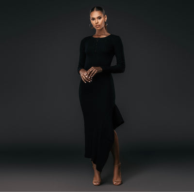 Longsleeve Ribbed Dress